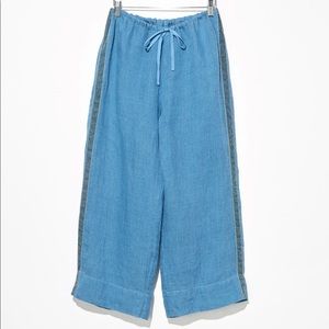Dosa PANTS WITH VELVET RIBBON DENIM